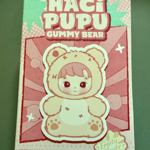 HACIPUPU Pinapple SCENTED GUMMY BEAR SERIES - Yellow POPMART Plush Pendant - Picture 3 of 9